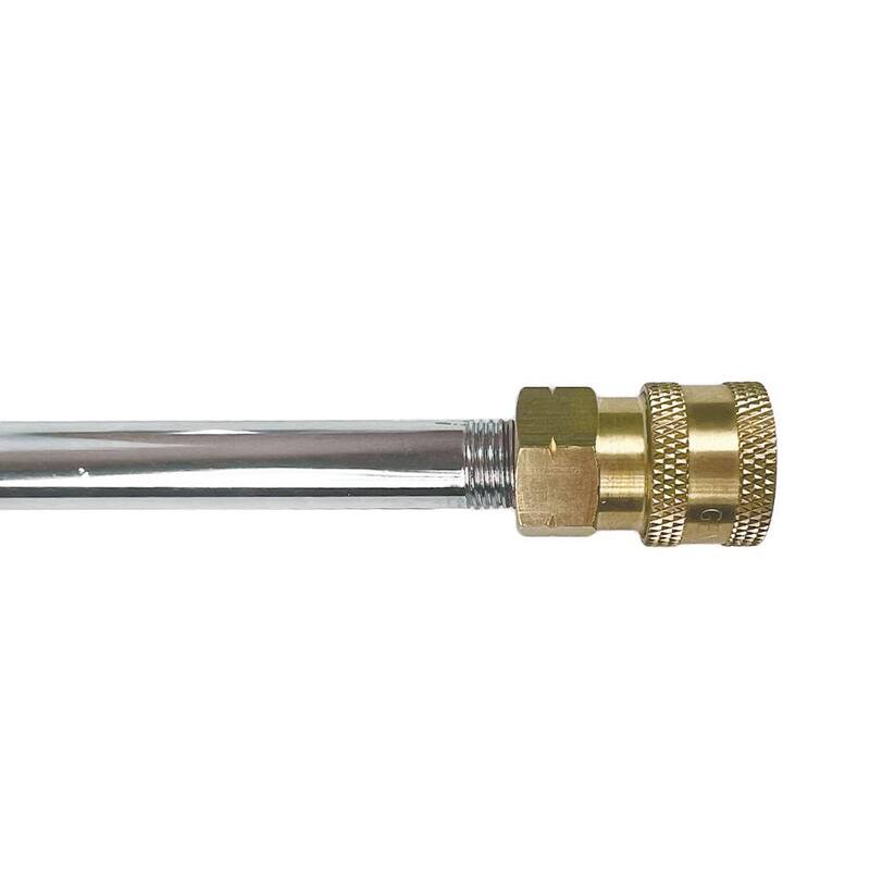BLU SHIELD 20 in. Stainless Steel Pressure Washer Spray Wand - 3000 PSI - Quick Connect/M22 - PWL002
