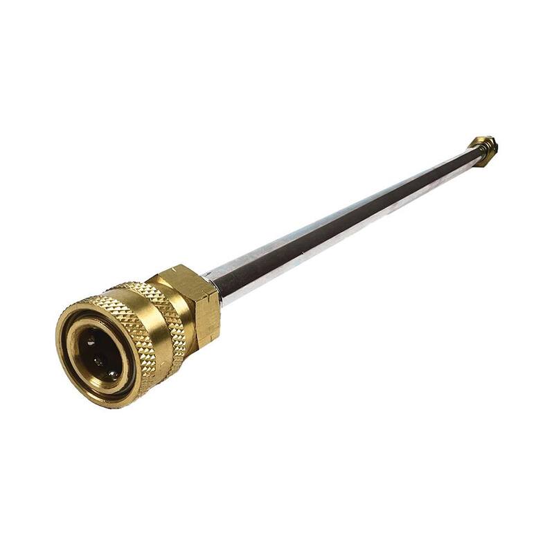BLU SHIELD 20 in. Stainless Steel Pressure Washer Spray Wand - 3000 PSI - Quick Connect/M22 - PWL002