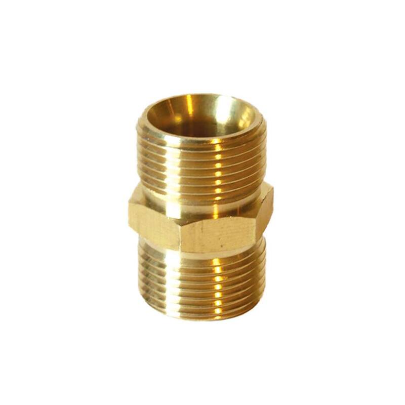 Powerplay 5/8 in. Female to Female Hose Coupler M22 x 14 mm for Gas Pressure Washer - PWXA054