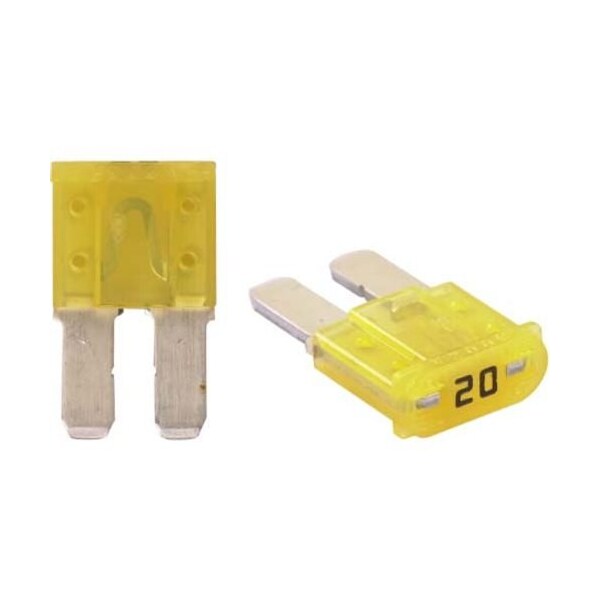 Haines Products Automotive Fuse, Micro2 Series, 20A, 32V DC - 729198120337