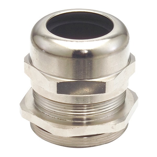 Remke Cord Grip, Ni Plated Brass, 3/8, .15-.32 - BR09NA