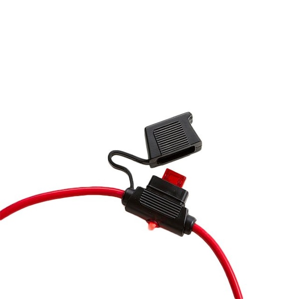 Optifuse IP55 In-Line for Mini Blade - LED, 16AWG 15A - LPM-04B-I-16R
