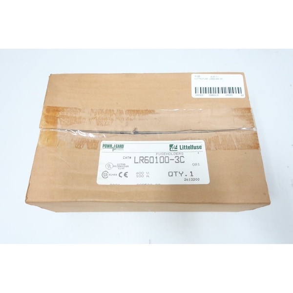 Littelfuse Fuse Holder, LR Series, R UL Class - LR60100-3C