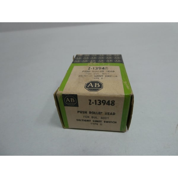 Cabeza de operación de interruptor de límite Allen Bradley: piezas y accesorios del interruptor - Z-13948