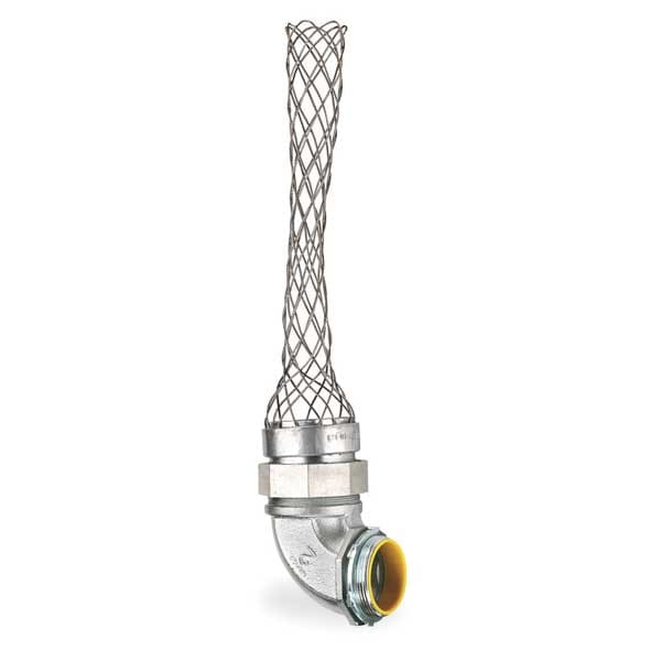 Hubbell Wiring Device-Kellems Liquid Tight Grip, 90 Deg, 2-1/2 In. - 74093550