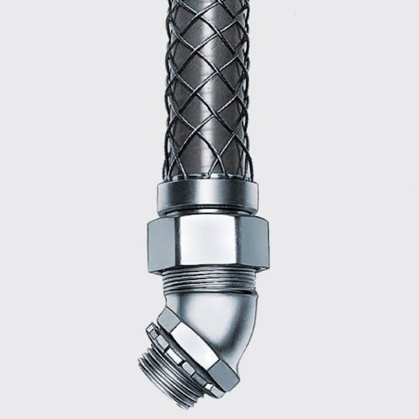 Hubbell Wiring Device-Kellems Liquid Tight Grip, 45 Deg, 2 In. - 74093568