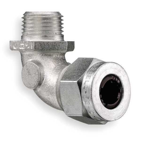 Hubbell Wiring Device-Kellems Liquid Tight Connector, 3/4in., 90 deg, Ylw - NHC1037ZP