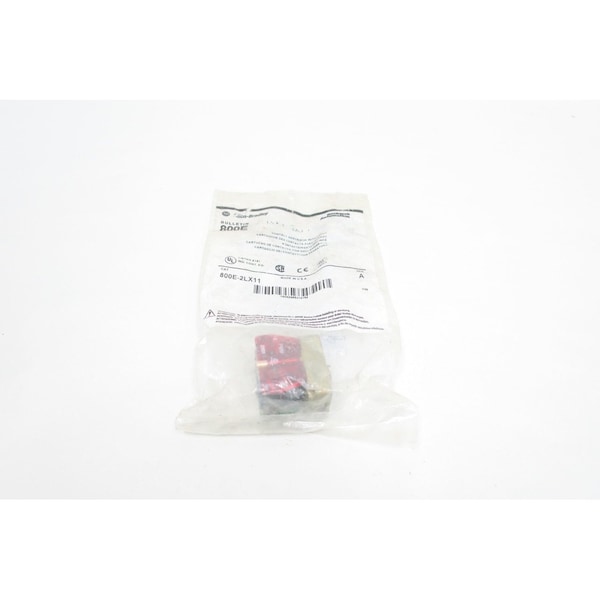 Cartucho de contactos Allen Bradley con interruptor de pestillo - Piezas 800E-2LX11