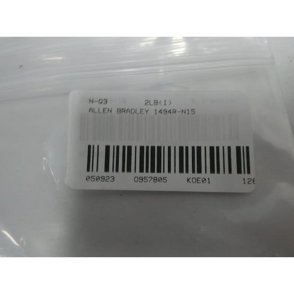 Kit de Conector de Lug de Allen Bradley para Interruptor de Desconexión - Piezas y Accesorios - 1494R-N14