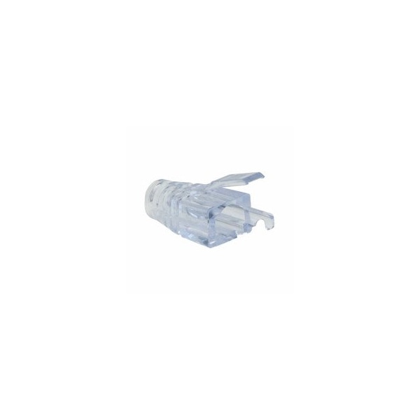 Swe-Tech 3C Platinum Tools EZ-RJ45 Cat5e Strain Relief Boots, Clear, 100PK - FWT202035J