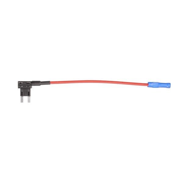 Disco Mini/ATM Fuse Block Adapter 5" Red Lead 16 AWG Wire - 17513PK