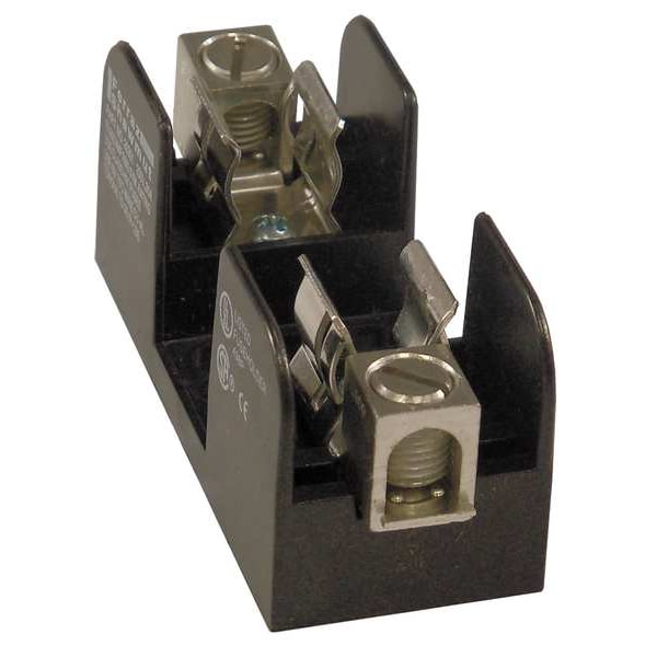 Mersen Open Fuse Block, H; K5 UL Class, 1 Poles, 0 to 30A Amp Range, 250V AC/DC Volt Rating - 20356