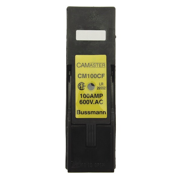 Eaton Bussmann Fuse Holder, 1 Poles, 0 to 100A Amp Range, 690V AC/DC Volt Rating - CM100CF