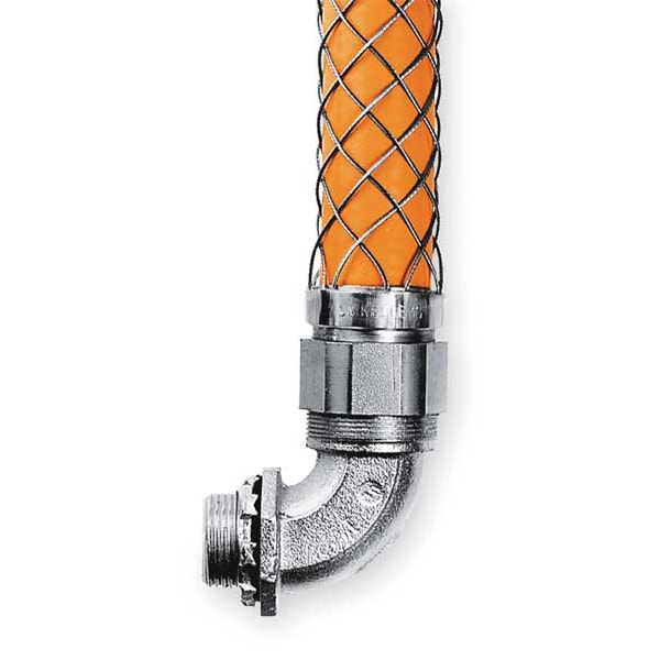 Hubbell Wiring Device-Kellems Liquid Tight Grip, 90 Deg, 1-1/2 In. - H1509CNK