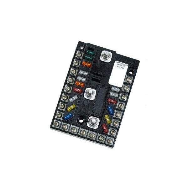 Egis Mobile Electric Fuse Block, 200 A, 13 Circuit W Gnd & Blown Fuse Leds - EGIS/8034B