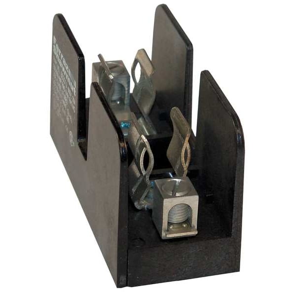 Mersen Open Fuse Block, J UL Class, 1 Poles, 0 to 30A Amp Range, 600V AC/DC Volt Rating - 60301J