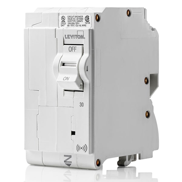 Leviton Circuit Breaker, 30A, 2 Pole, 120/240V AC - LB230-S