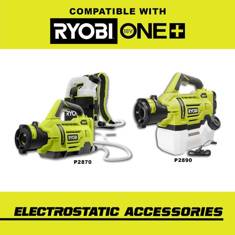RYOBI ONE+ 18V Electrostatic 1 Gal. and 0.5 Gal Sprayers Replacement Nozzles with 2 Medium Settings 1 High Setting (3-Pack) - ACES14