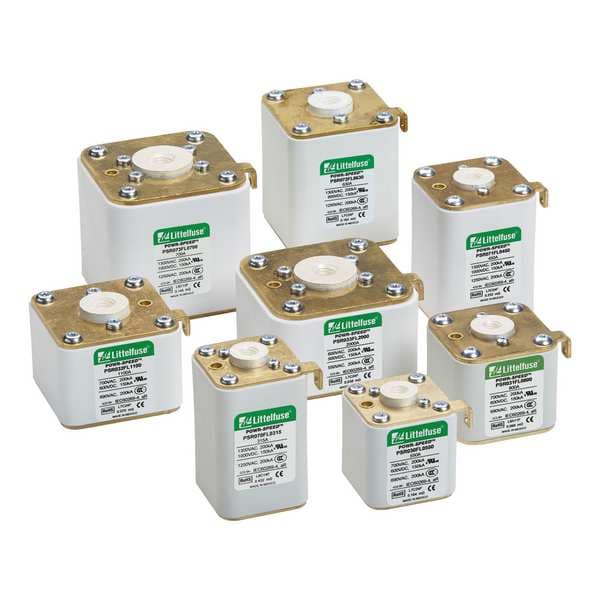 Littelfuse Semiconductor Fuse, PSR Series, 550A, Very Fast-Acting, 700V AC - PSR032FS0550Z