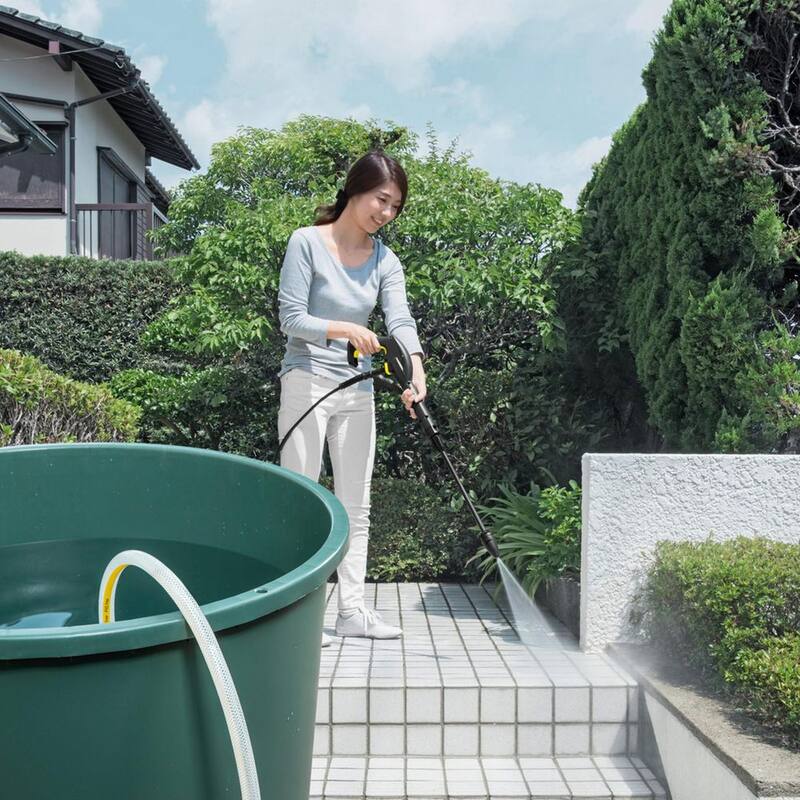Karcher SH 3 Water Suction Hose with Filter, 3/4 in. Proprietary Connection, 9.8 ft., 2300 PSI for Electric Pressure Washer Hose - 2.643-101.0