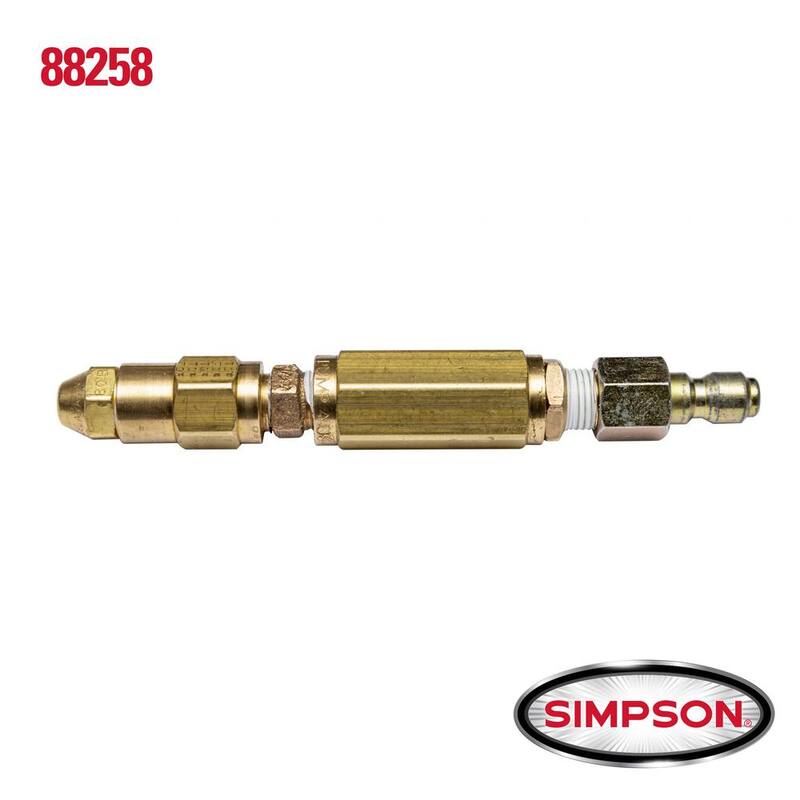 SIMPSON 90 PSI Misting Nozzle with QC (Requires Spray Wand) - 88258