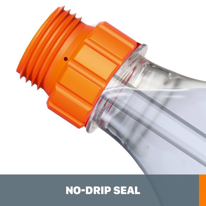 Worx Hydroshot Bottle Cap Connector with Draw Hose - WA4038