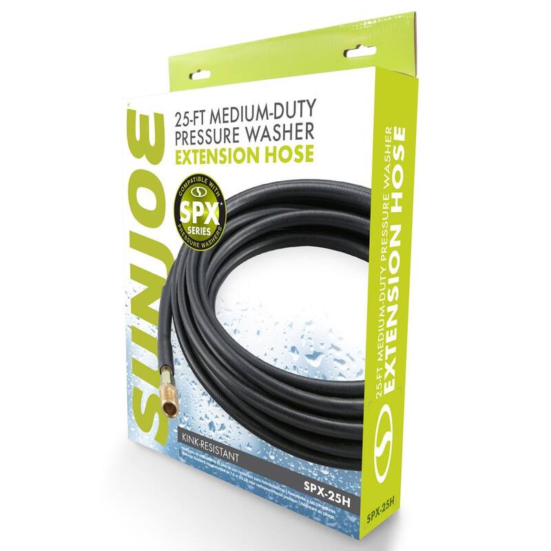 Sun Joe 25 ft. Extension Pressure Washer Hose - SPX-25H