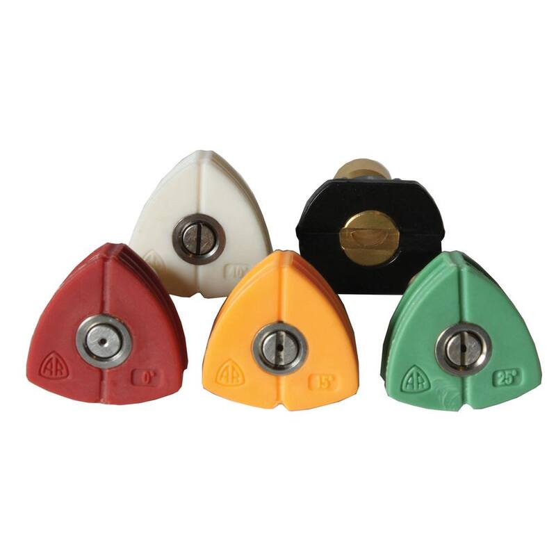 Powerplay 4,500 PSI Maximum 4.0 GPM Spray Nozzle Kit (5-Pack) - PWXA019