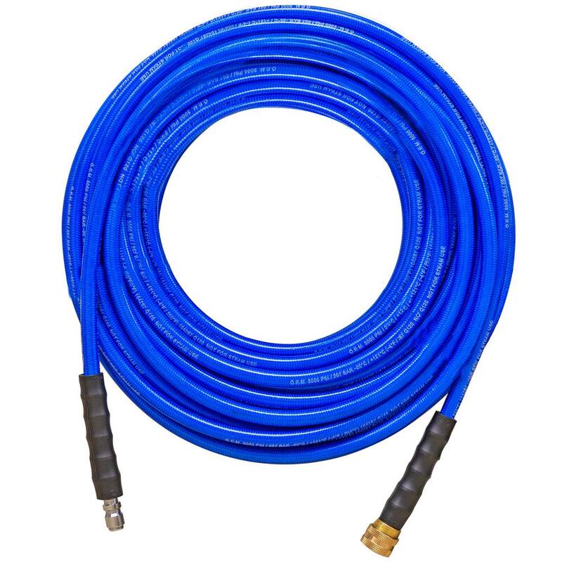 SIMPSON 75 ft. High Pressure Hose, Spray Gun w/ Misting Nozzle & 3-Way Adaptor (3 PC) - 88256