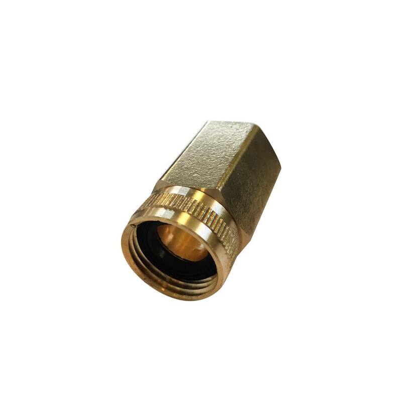 Sun Joe 3/4 in. x 3/4 in. XL 2 in. Dual Swivel Brass Connector fits SPX Pressure Washer Series - SPX-BSCXL