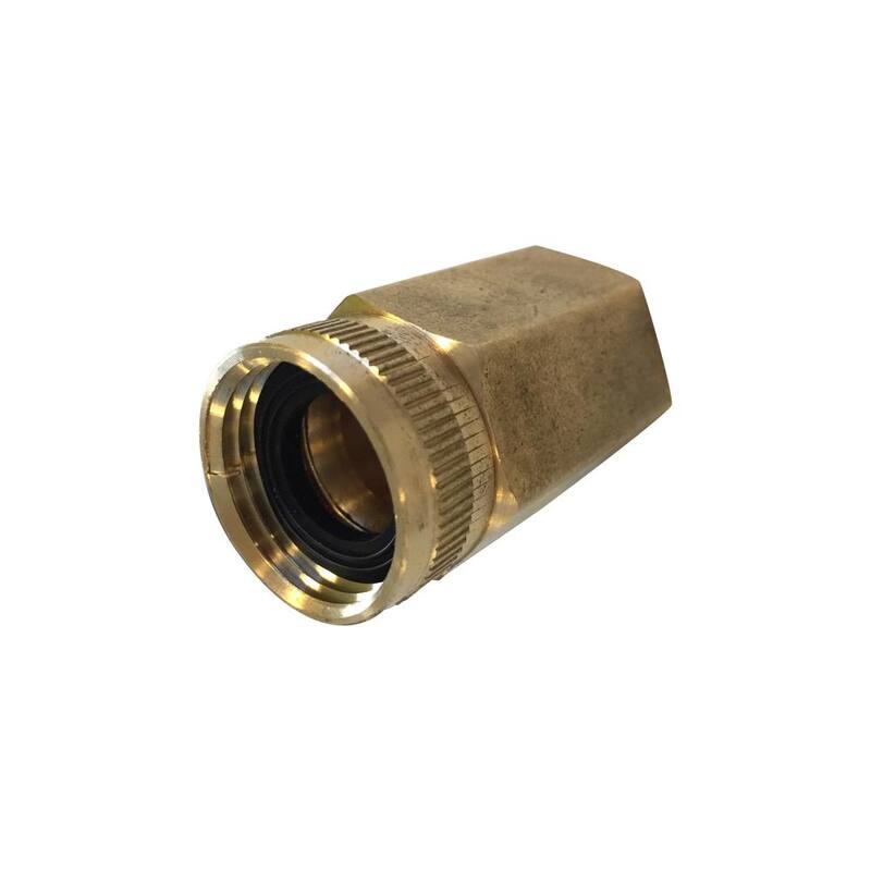 Sun Joe 3/4 in. x 3/4 in. XL 2 in. Dual Swivel Brass Connector fits SPX Pressure Washer Series - SPX-BSCXL