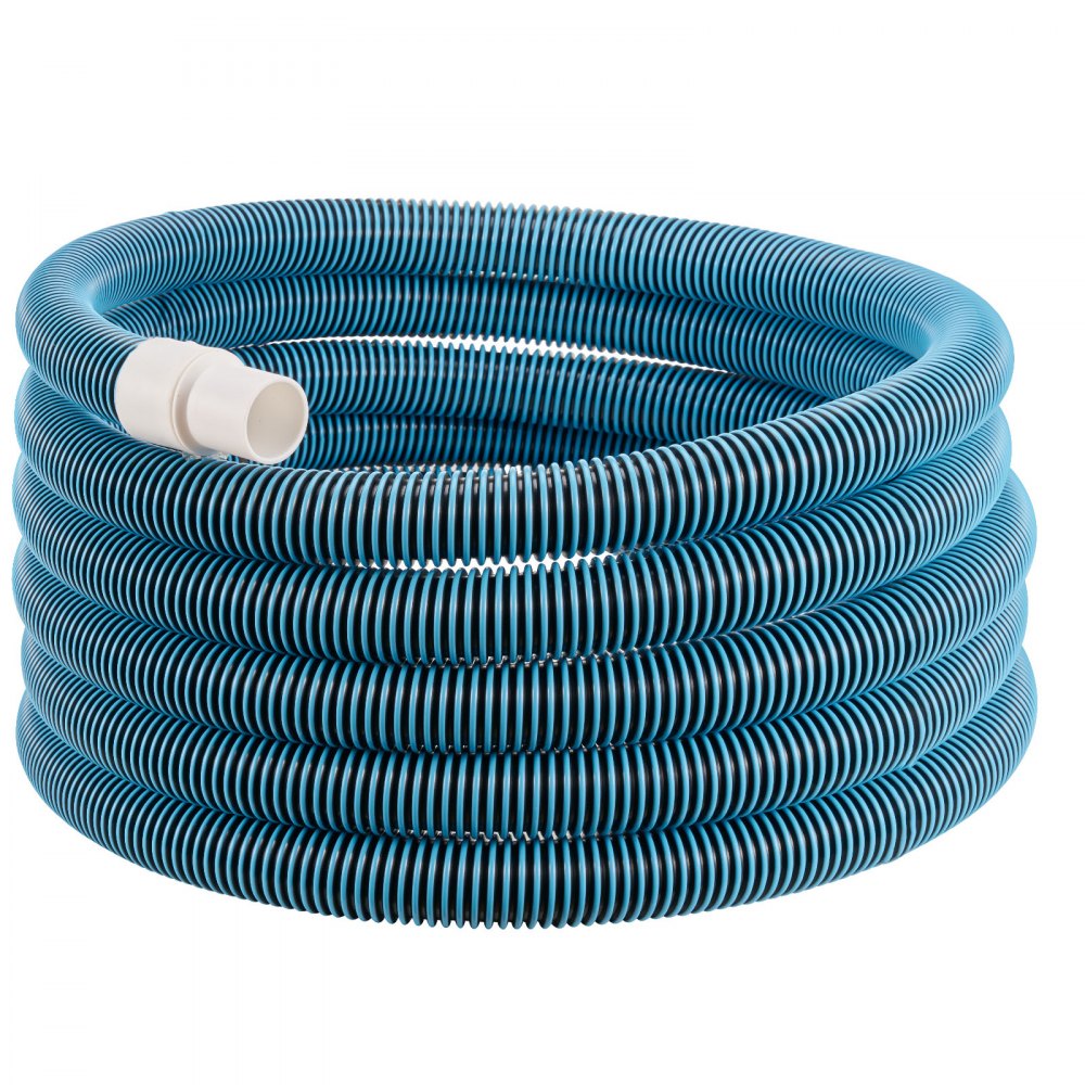 VEVOR Heavy Duty Swimming Pool Hose, 1-1/2-Inch x 30-Feet, Pool Vacuum Cleaning Hose, Compatible with Above Ground Pool In-Ground Pool Sand Filter Pump Pool Pump Pool Skimmer Various Cleaning Products - YCR230FTPEPOEL825V0