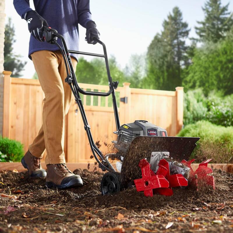 Legend Force 15 in. 46 cc Gas Powered 4-Cycle Gas Cultivator - A063001