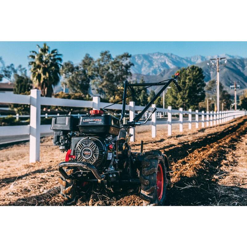 Legend Force 20 in. 212 cc Gas Rear Tine Tiller, Forward/Reverse - LF20212RTG