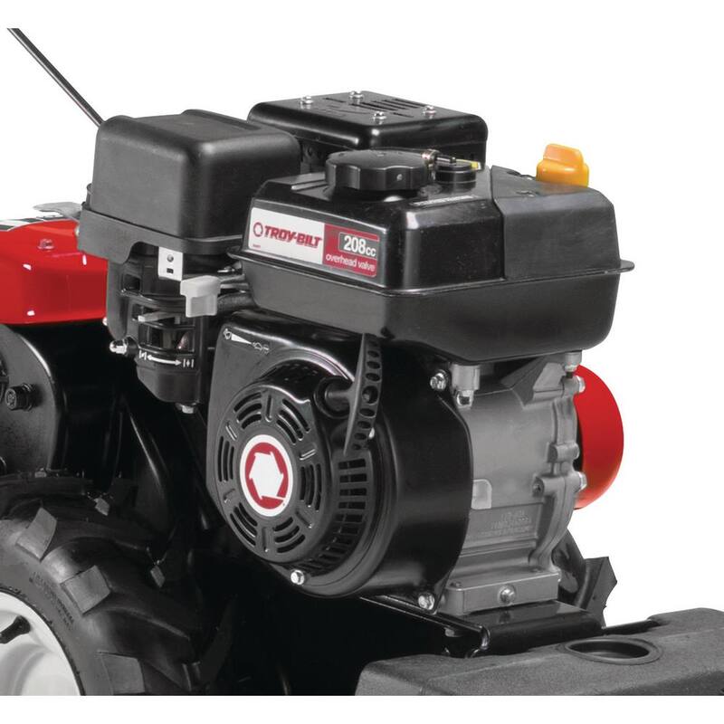 Troy-Bilt Mustang 18 in. 208 cc Gas OHV Engine Rear Tine Garden Tiller with Forward and Counter Rotating Tilling Options - Mustang DDT