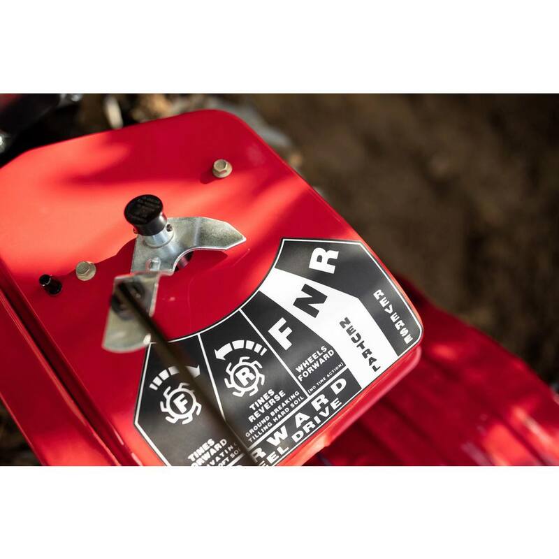 Troy-Bilt Mustang 18 in. 208 cc Gas OHV Engine Rear Tine Garden Tiller with Forward and Counter Rotating Tilling Options - Mustang DDT