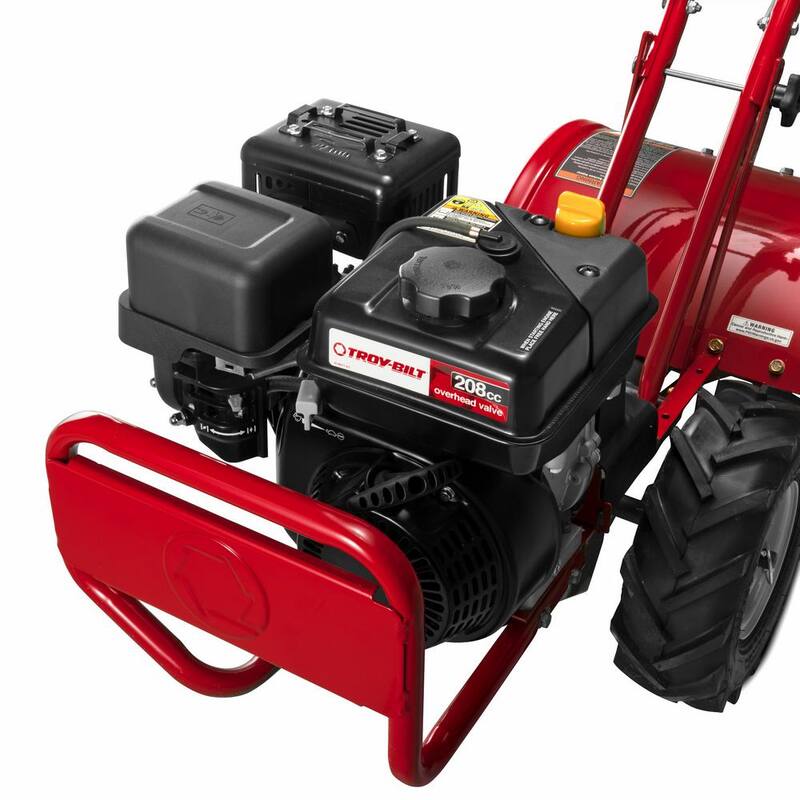 Troy-Bilt Super Bronco 16 in. 208 cc OHV Engine Rear Tine Counter Rotating Gas Garden Tiller with Power Reverse - Super Bronco CRT