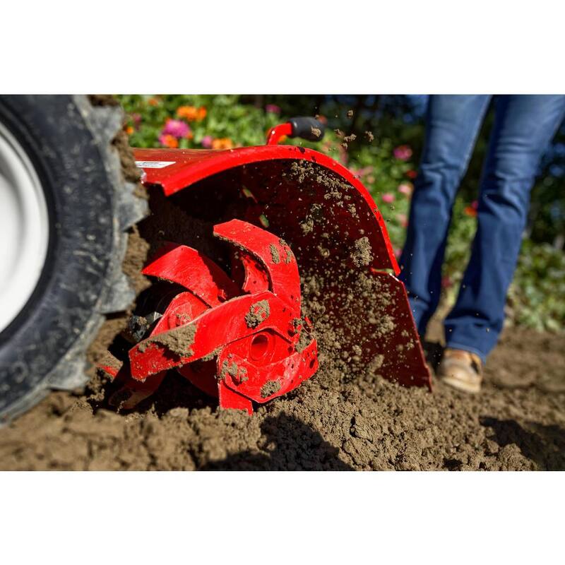 Troy-Bilt Super Bronco 16 in. 208 cc OHV Engine Rear Tine Counter Rotating Gas Garden Tiller with Power Reverse - Super Bronco CRT