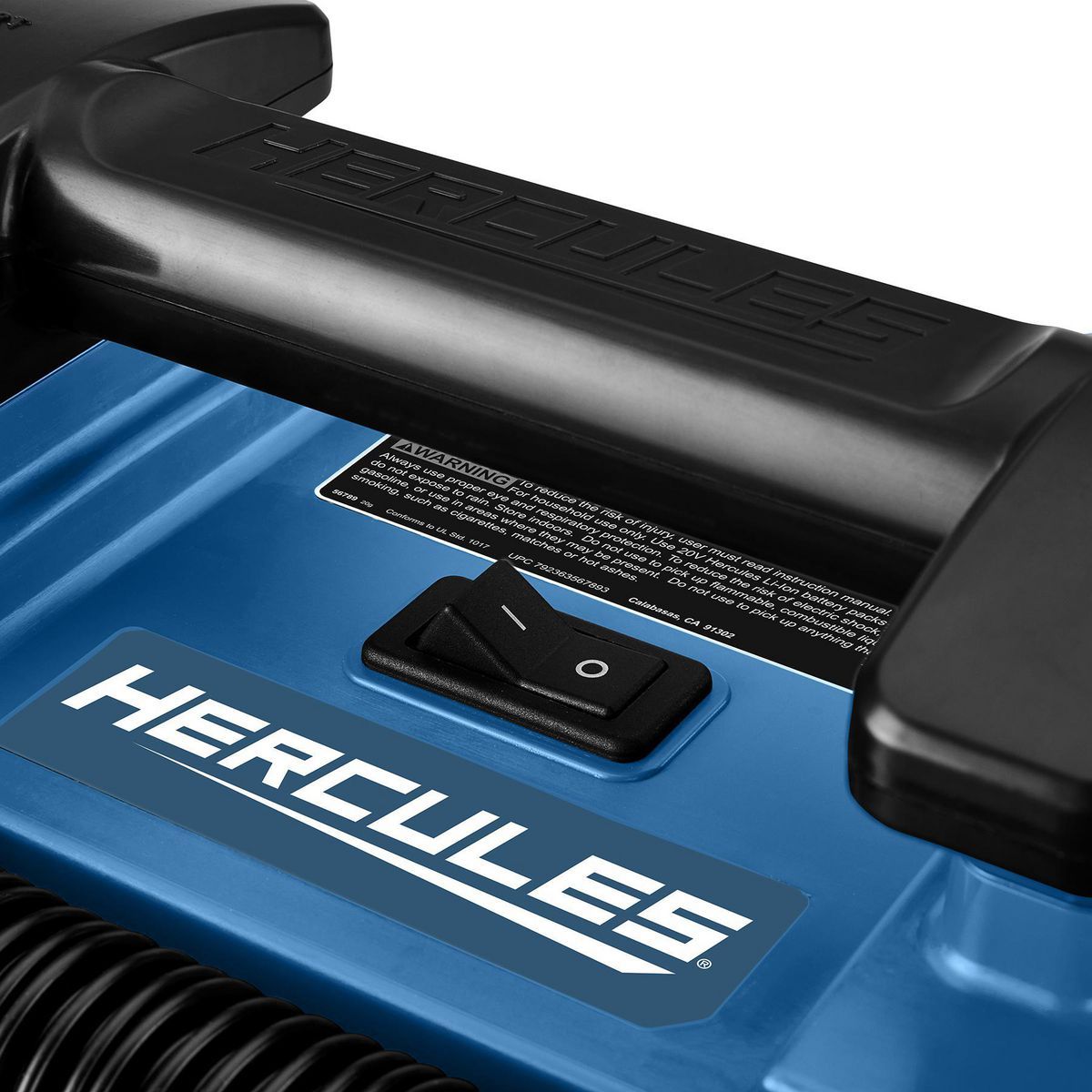 Hércules 20V/120V Dual Power Aspiradora Portátil Húmeda/Seca de 2 Galones - Solo Herramienta - 56789