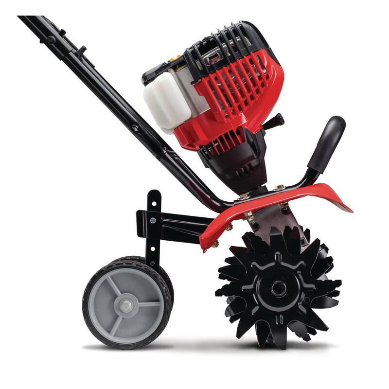 Troy-Bilt TBC304 12 in. 30cc 4-Cycle Gas Cultivator with Adjustable Cultivating Widths - TBC304