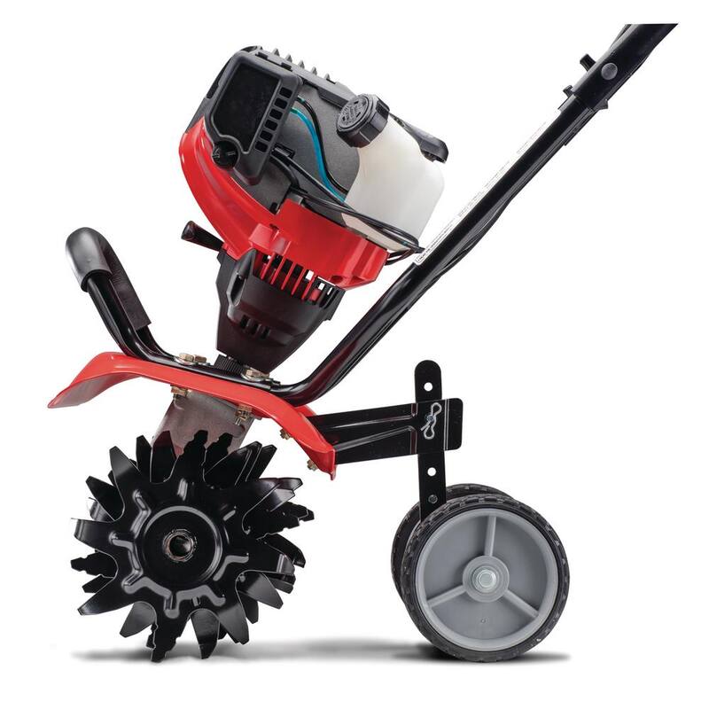 Troy-Bilt TBC304 12 in. 30cc 4-Cycle Gas Cultivator with Adjustable Cultivating Widths - TBC304