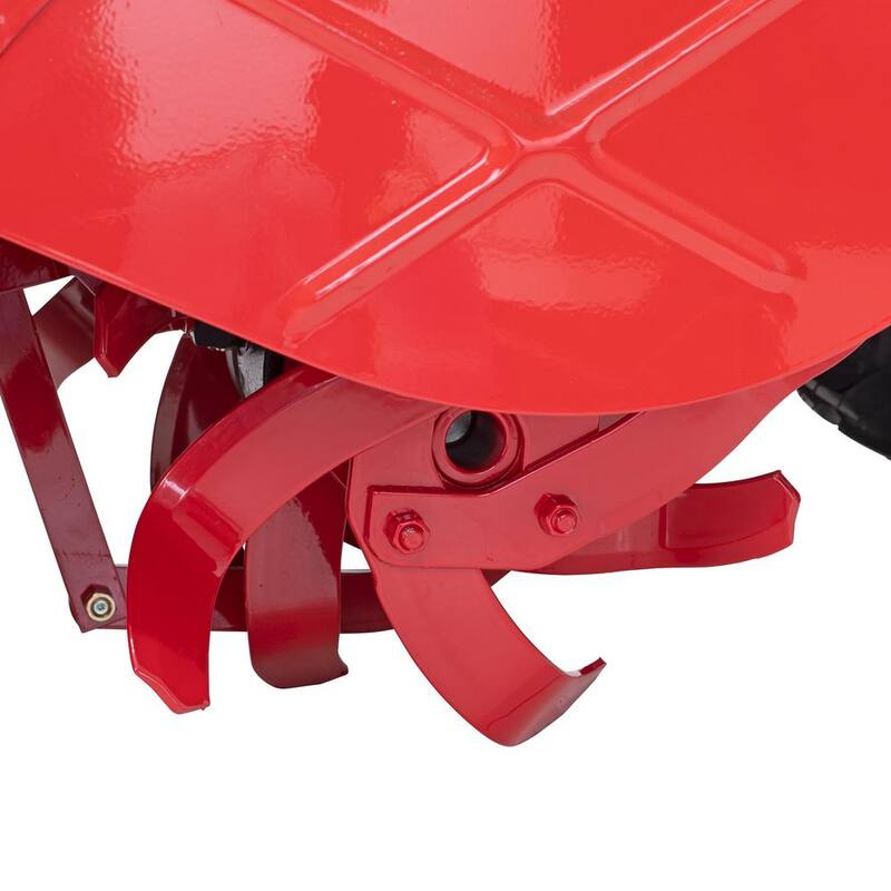 Troy-Bilt Big Red 20 in. 306cc OHV Electric Start Briggs and Stratton Engine Rear Tine Forward Rotating Gas Garden Tiller - Big Red FRT