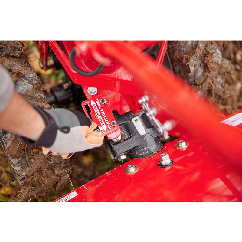 Troy-Bilt Big Red 20 in. 306cc OHV Electric Start Briggs and Stratton Engine Rear Tine Forward Rotating Gas Garden Tiller - Big Red FRT