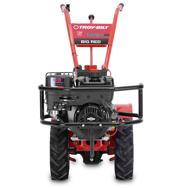 Troy-Bilt Big Red 20 in. 306cc OHV Electric Start Briggs and Stratton Engine Rear Tine Forward Rotating Gas Garden Tiller - Big Red FRT