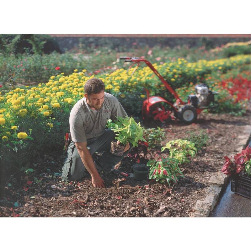 Troy-Bilt Pony 16 in. 250 cc OHV Briggs and Stratton Engine Rear Tine Forward Rotating Gas Garden Tiller - Pony FRT