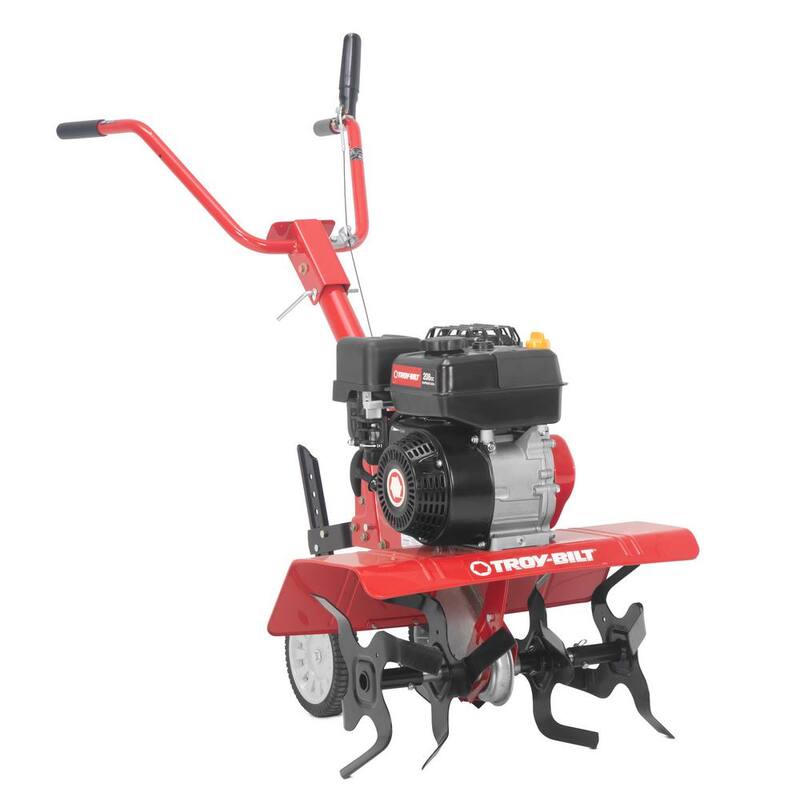 Troy-Bilt Colt 24 in. 208 cc OHV Engine Front Tine Forward Rotating Gas Garden Tiller with Adjustable Tilling Width - Colt FT