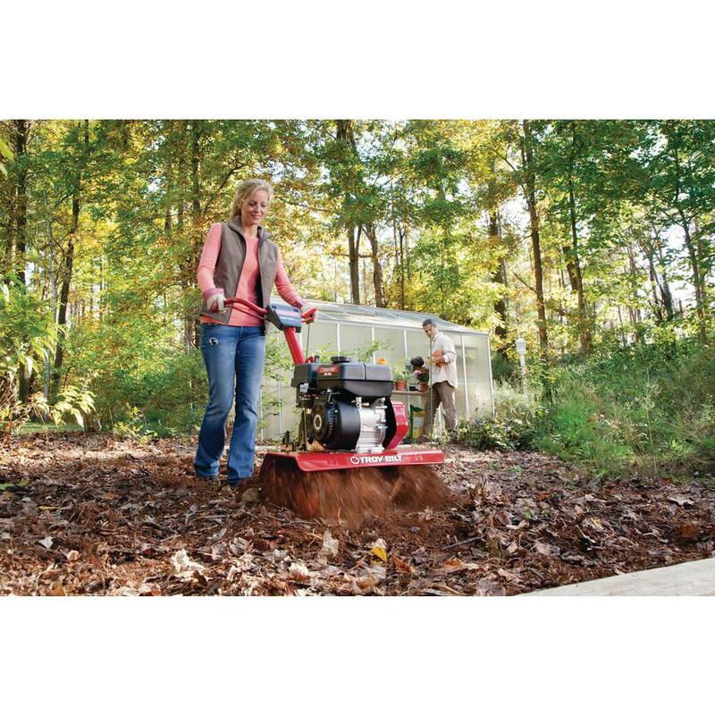 Troy-Bilt Colt 24 in. 208 cc OHV Engine Front Tine Forward Rotating Gas Garden Tiller with Adjustable Tilling Width - Colt FT
