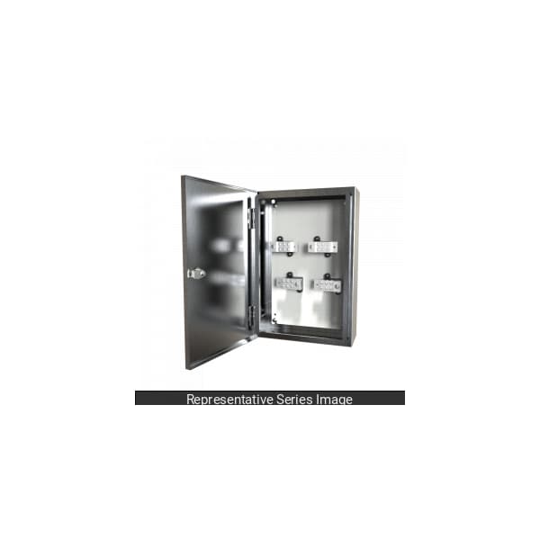 Hammond 304 Stainless Steel Electrical Enclosures, 12 in H, 5 in D, 10 in W - CN4SB73SS