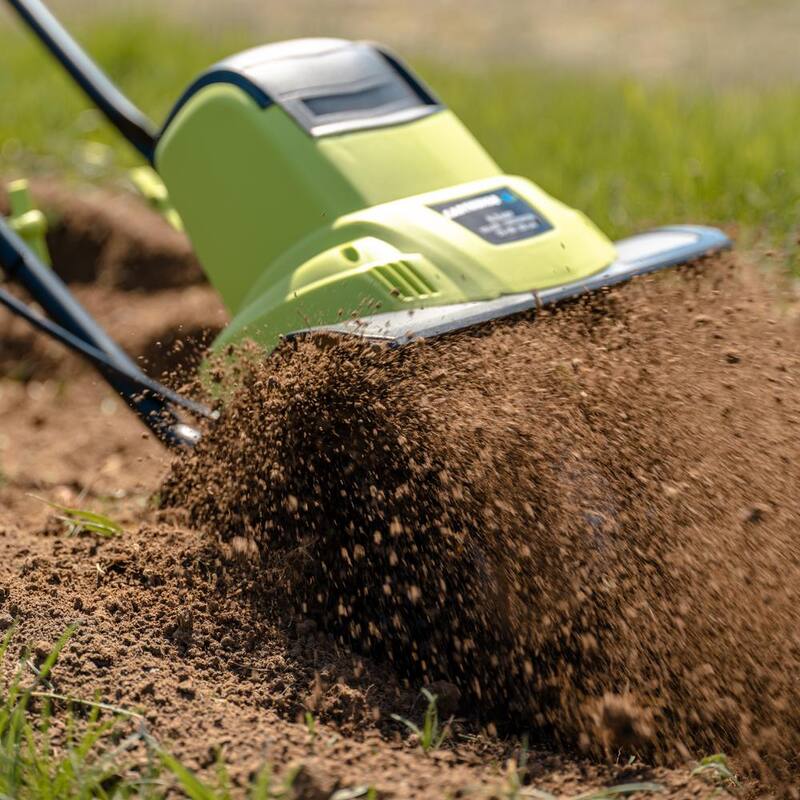 EARTHWISE POWER TOOLS BY ALM 11 in. 6.5 Amp Electric Garden Tiller Cultivator - TC70065EW