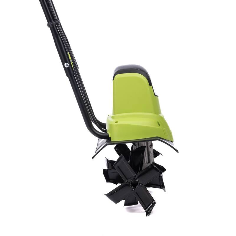 EARTHWISE POWER TOOLS BY ALM 11 in. 6.5 Amp Electric Garden Tiller Cultivator - TC70065EW